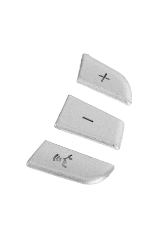 Reedark Bmw 1/2/3/4/5/7 Serisi X1 X3 X5 F10 F20 İçin Direksiyon Tuş Kaplama, Gümüş Renk, 8 Parça, Alüminyum Alyaş, Basit Kurulum,  Uyum Diğer