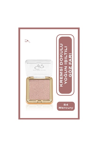 Sparkle Glow Eyeshadow No:54 Mercury - Işıltılı Göz Farı 54