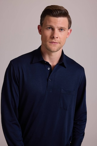 Ysf Erkek Lacivert Polo Yaka Sweatshirt