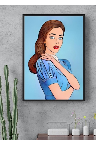 Kişiye Özel Hediye Çizgi Film Temalı Poster Baskı Çerçevesiz
