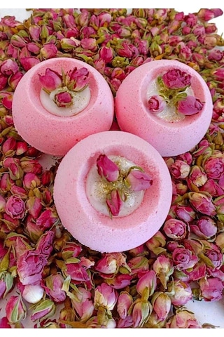 Star Bomb Rose Küvet Boy Banyo Topu Nem Bombası 3 x 210 G Star Bomb Rose Küvet Boy Banyo Topu Nem Bombası 3 x 210 G