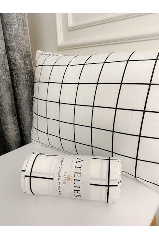 Çift Kişilik Ranforce Lastikli Çarşaf + 2 Adet Yastık Kılıfı