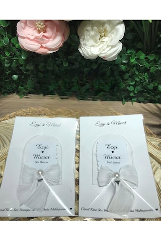 Uv Baskı Pleksi Magnet Söz, Nişan, Nikah, Düğün, Kına 10 Adet Hasır