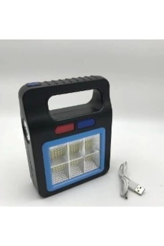 P-605-6 Çakarlı Güçlü Fener Ve Işıldak 1 Adet