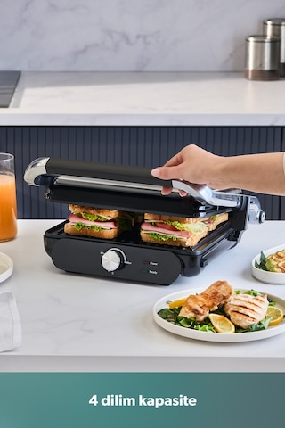 Homend Grilliant 1366H 2000 W Tost Makinesi