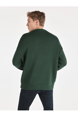 Colin's Colins Yeşil Erkek Kazak Cl1064908 Q1.v1 Grn 001