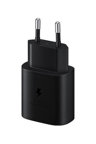 Samsung Uyumlu Galaxy M23 5G Type-C Fast Şarj Adaptörü 25W Siyah