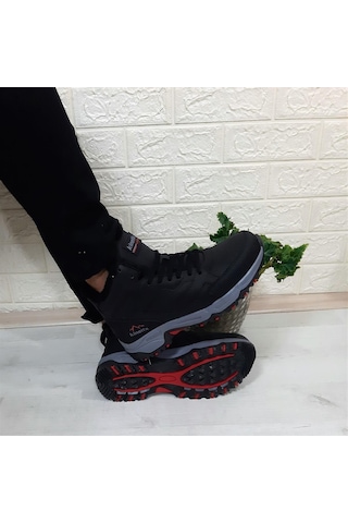 Kinetix Arctıc Pu Siyah Kaymaz Taban Kürklü Erkek Bot 001