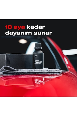 Ppfguard Araç Boya Koruma Filmi Ppf İçin Nano Seramik Kaplama-50 Ml-1,5 Yıl Etkili, Oto Seramik Kaplama Kiti, Nano