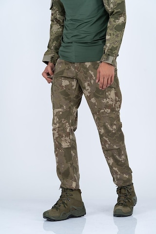 Combat Tactical Pantolon Komando Softshell Kamuflaj - 508-673-piyade Çok Renkli