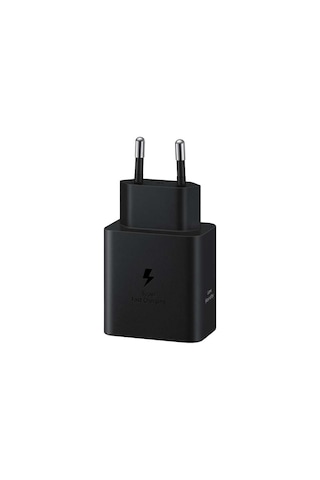 Samsung Uyumlu Ep-t4511nbegww 45w Type C Hızlı Şarj Adaptörü Siyah Tekli