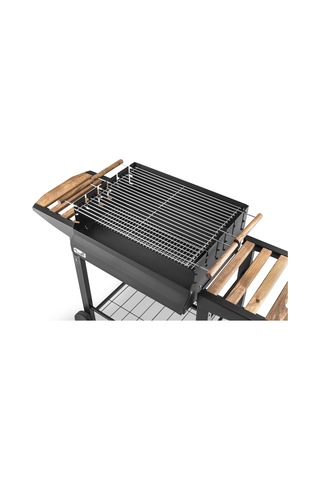 Grillia Grilchi Kömürlü Barbekü Mangal Önlük Hediyeli Siyah