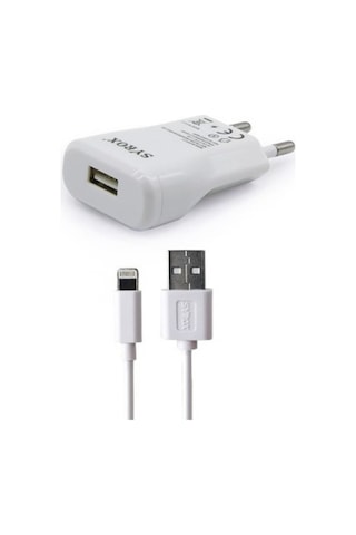Syrox Syx-J17 Apple Uyumlu iPhone 5/5S/6/6S/7 Usbli Şarj Aleti (380222853)
