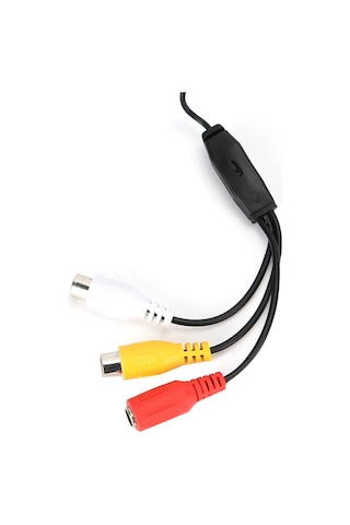 Geeroyoo 1.3 Mp 8 Led Işık Vermeyen Kamera - Ir Gece Görüşü, Sesli Video Gözlem Sondajı, Düz Lens, Kolay Kurulum