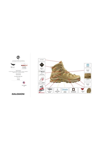 Salomon Lowa Gore-tex Su Geçirmez Tactical Bot Özel Kuvvetler Askeri Botu Erkek Bot Kum