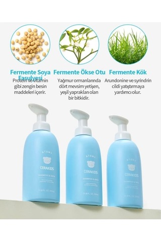 Atomy Çocuk Şamuanı Cerakids Shampoo And Bath 350ml Hassas