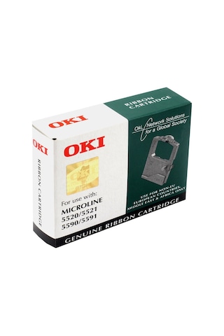 Oki Microline 01126302 Siyah Yazıcı Şeridi Ml 5520 / 5590