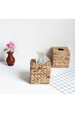 Boho Dekoratif Dokuma Yüz Mendili Tutucu Diğer