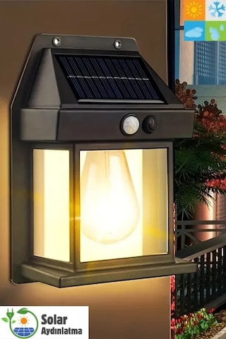 Mrs Solar Hb-700 Model Dekoratif Güneş Enerjili Bahçe Led Ampül H