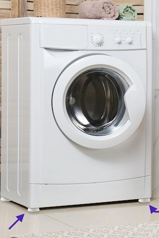 Prestige 4-çıkarlı Çamaşır Ve Kurutma Makinesi Titreşim Önleyici Ayak Seti