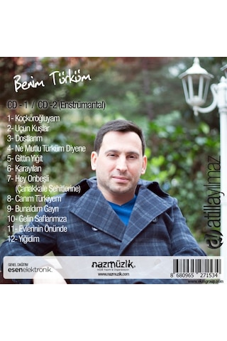 Atilla Yılmaz Benim Türküm CD