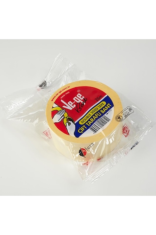 Ve-ge Çift Taraflı Bant - Halı Bandı - 36 Mm X 25 Metre - 5 Adet