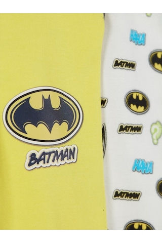 Çimpa Batman 2'li Bebek Pantolonu 20792 Sarı-Ekru