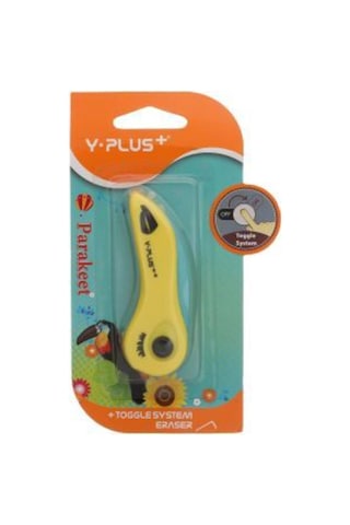 Y Plus Ex1301 Parakeet Eraser With Cover