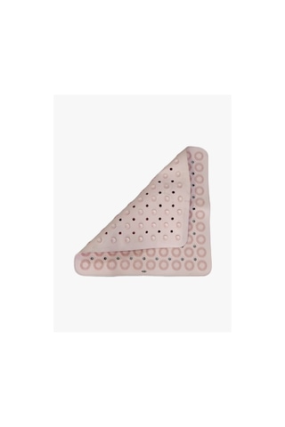Dln Shop 2 Adet Silikon Kaydırmaz Taban Masajlı Duşa Kabin Ve Banyo Paspası Pembe V-150 Pembe