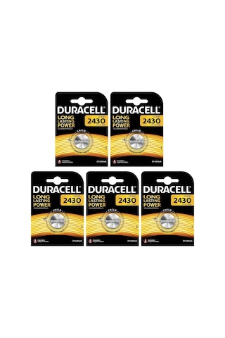 Duracell DL/CR 2430 3V Lityum Pil 1 x 5'li