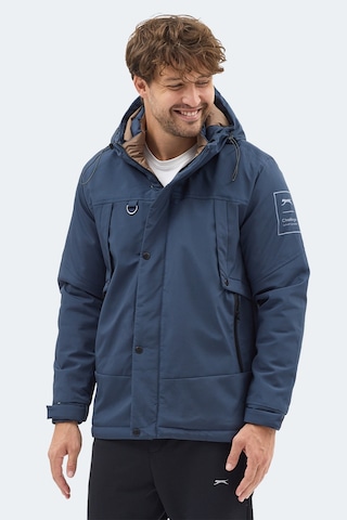 Slazenger Globe Erkek Lacivert Mont & Kaban Lacivert