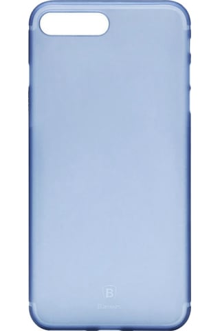 Apple Uyumlu iPhone Baseus 7 Plus 8 İle Slim Case Kılıf Lacivert