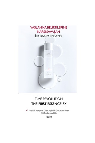 Missha Time Revolution The First Treatment Essence Konsantre Fermente İçerikli Nemlendirici Esans 150 ML
