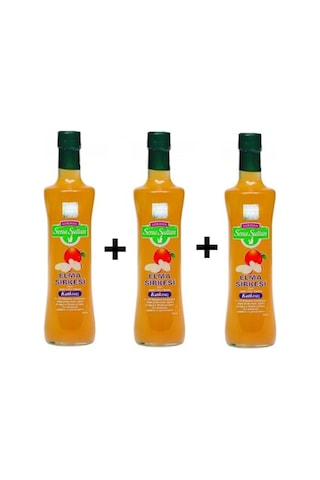 Lokman Sena Sultan Katkısız Elma Sirkesi 3 x 500 G