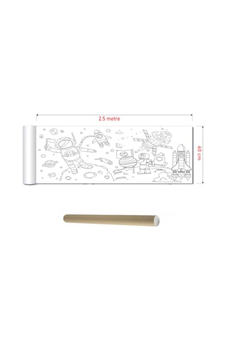 Lks Lion Kids Store Gezegenlerimizi Tanıyalım Dev Boyama Rulosu