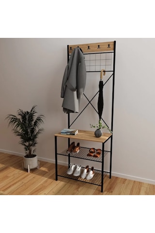 Portmanto Askı Elbise Askısı Vestiyer 6098