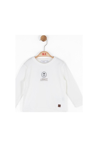 Xo Kids Erkek Çocuk Sweatshirt 9ay-4 Yaş 47604 Ekru
