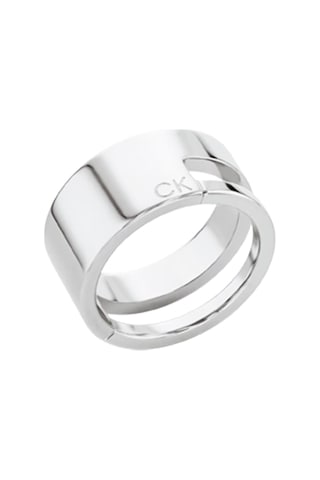 Calvin Klein Ckj35000680c Kadın Yüzük 54 Mm Metalik