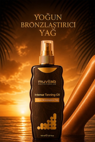 Yoğun Bronzlaştırıcı Yağ Güneşsiz Beyaz Ten Bronzlaştırıcı Sprey Vücut Yağı 150 Ml Büyük Boy Spf 0