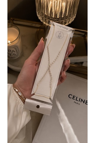 Luna Baget Şahmeran Bileklik Gold Altın