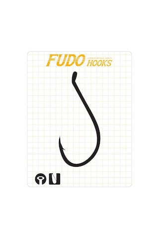 Fudo 6301 Octobus Beak Black Nikel Iğne 5/0