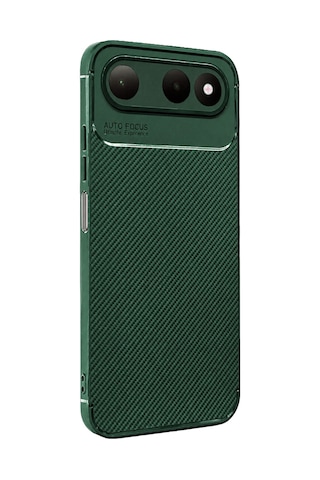Uryport Tecno Spark 50 5g Auto Focus Karbon Kapak - Yeşil