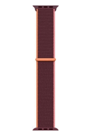 Watch 3 Series 38mm Kordon Spor Loop Silikon Hasır Örgü Orange Purple Kordon Kayış Uyumlu