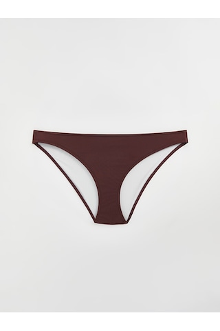 Lcw Dream Kahverengi Uv Korumalı Kadın Düz Bikini Alt