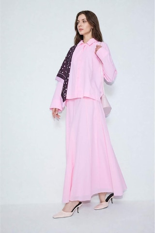 Defacto A Kesim Vual Maxi Etek F4560ax26smpn69 Pembe-pn69