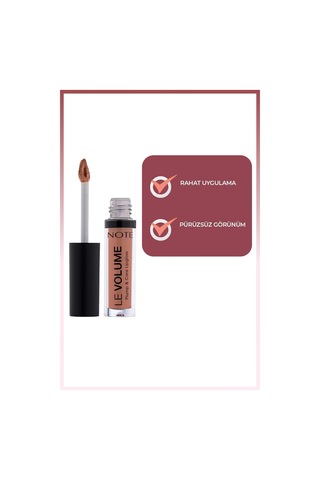Note Cosmetique Le Volume Plump & Care Lipgloss Nemlendirici Dudak Parlatıcısı - 14 Bare Blush - Nude