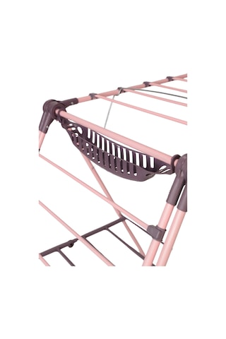 Extra Kalın Borulu Çamaşır Kurutma Askısı Çamaşır Kurutmalık Askılık Pembe Pembe