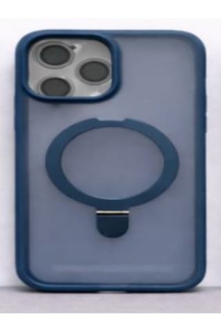Mmc Trend Apple Uyumlu iPhone 14 Pro Max Lensli Telefon Kılıfı Mavi