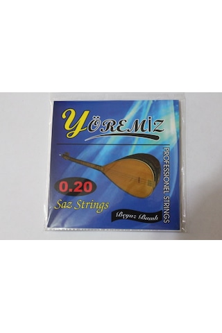 Saz Teli Uzun Sap Saz Teli 0.20 Tel
