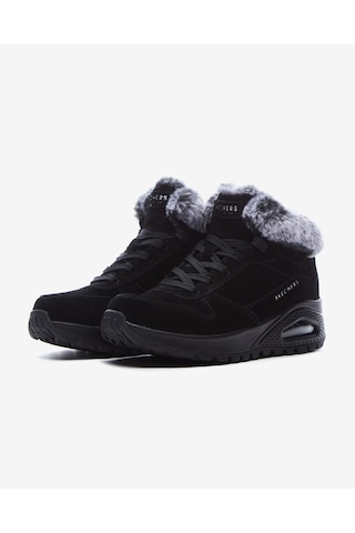 Skechers Uno Rugged Kadın Siyah Bot 167433 Blk Siyah